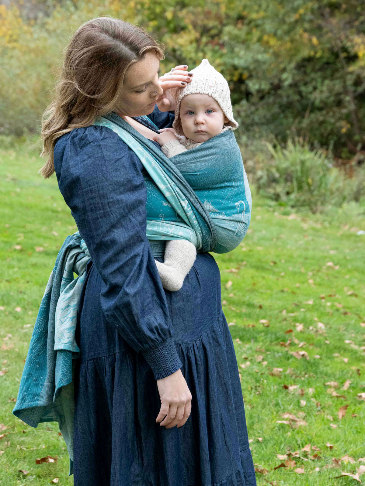 Grey Havens into the West Baby Wrap