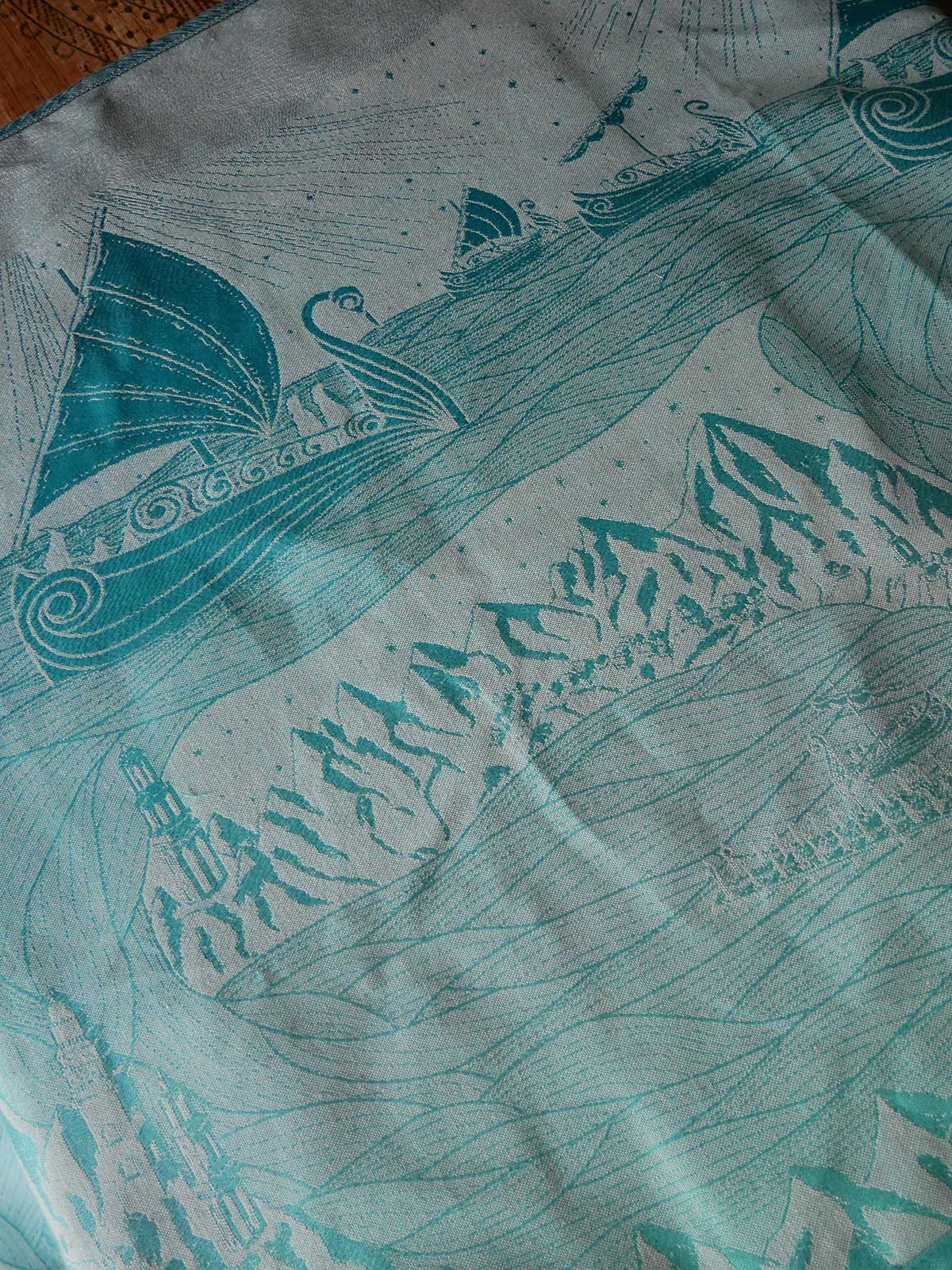 Grey Havens into the West Baby Wrap