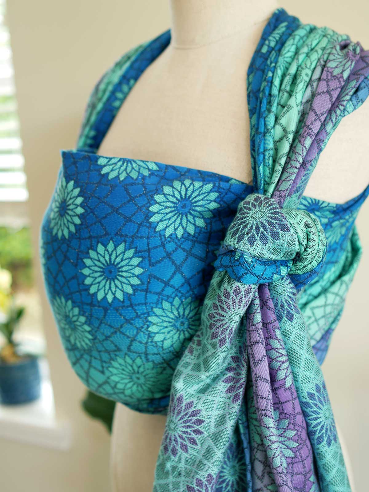 Hanna Graceful Flower Baby Wrap