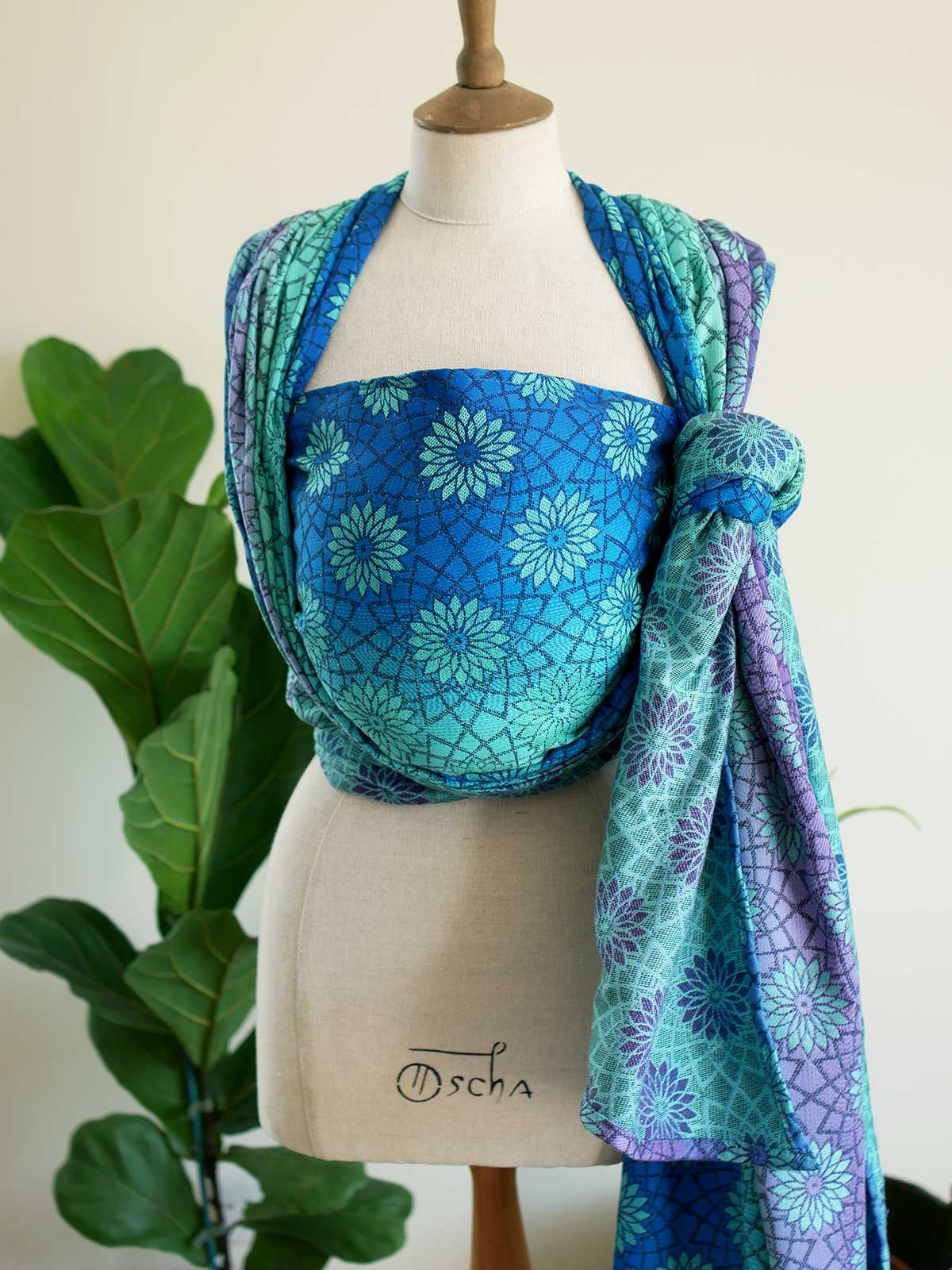 Hanna Graceful Flower Baby Wrap