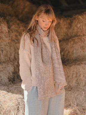 Highland Cows Moorland Scarf (Woven Second) [Grade 2]