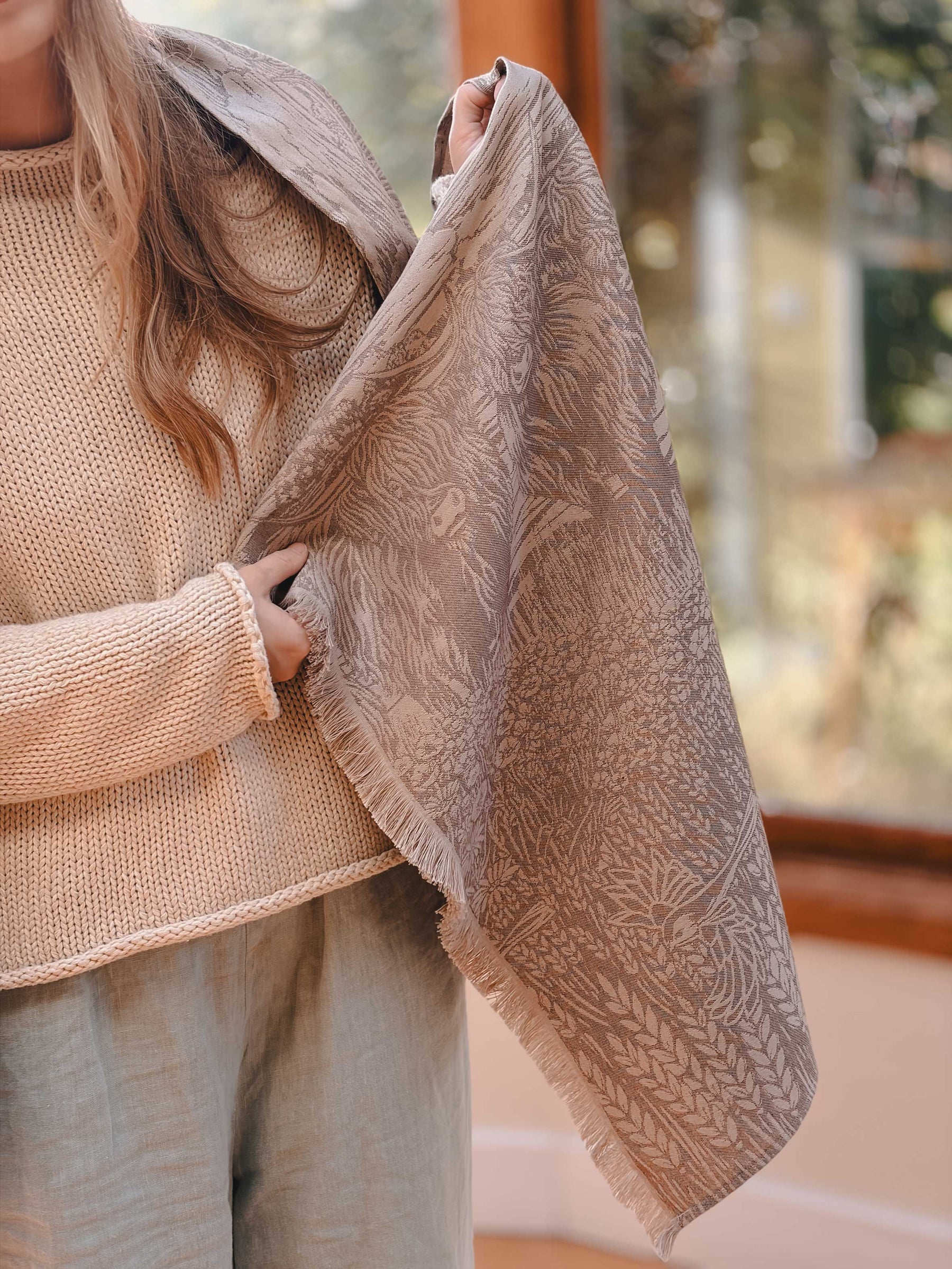 Highland Cows Moorland Scarf (Woven Second) [Grade 2]