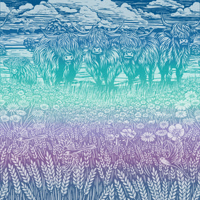 Highland Cows Lavender Fields Preorder