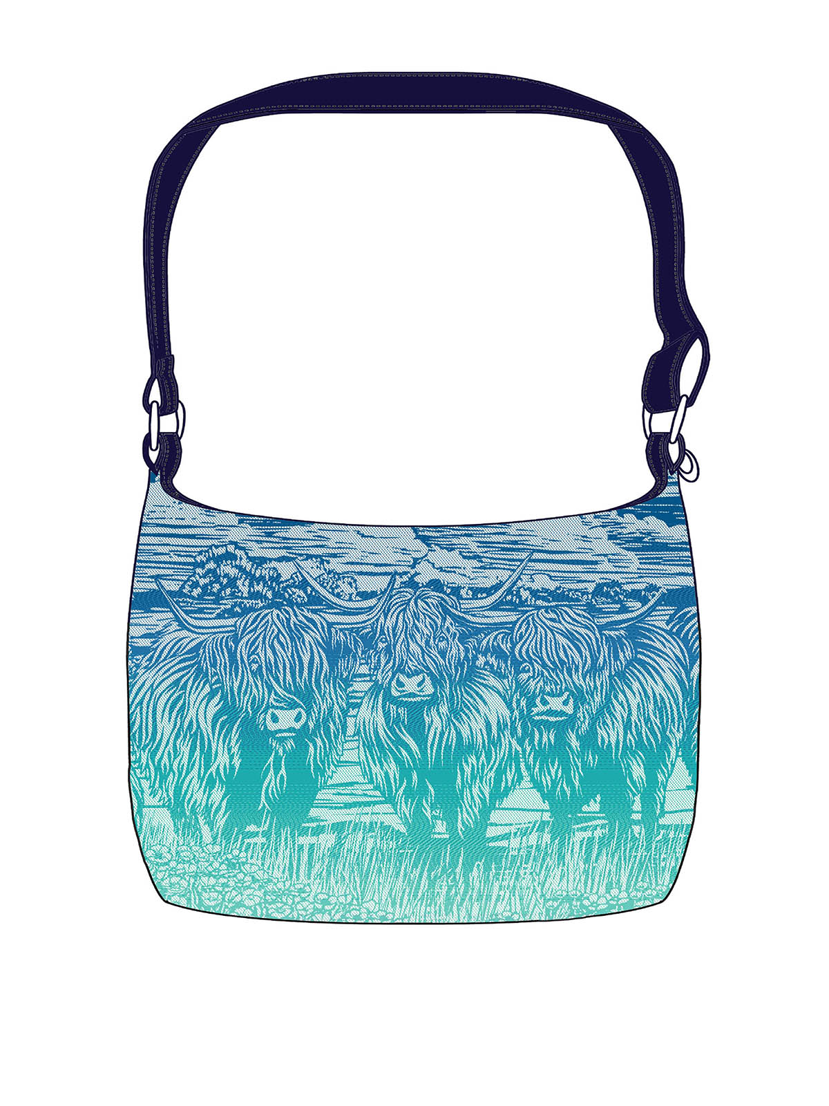 Highland Cows Lavender Fields Preorder