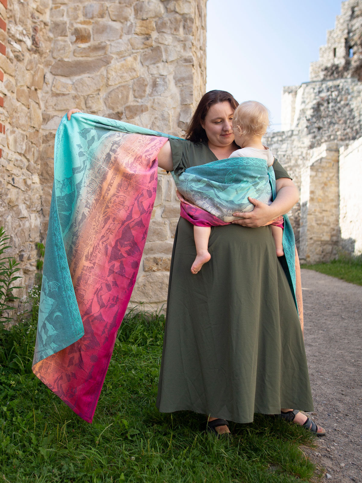 Hobbit Quest into the Sunset Baby Wrap