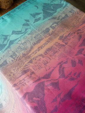 Hobbit Quest into the Sunset Fabric Pieces