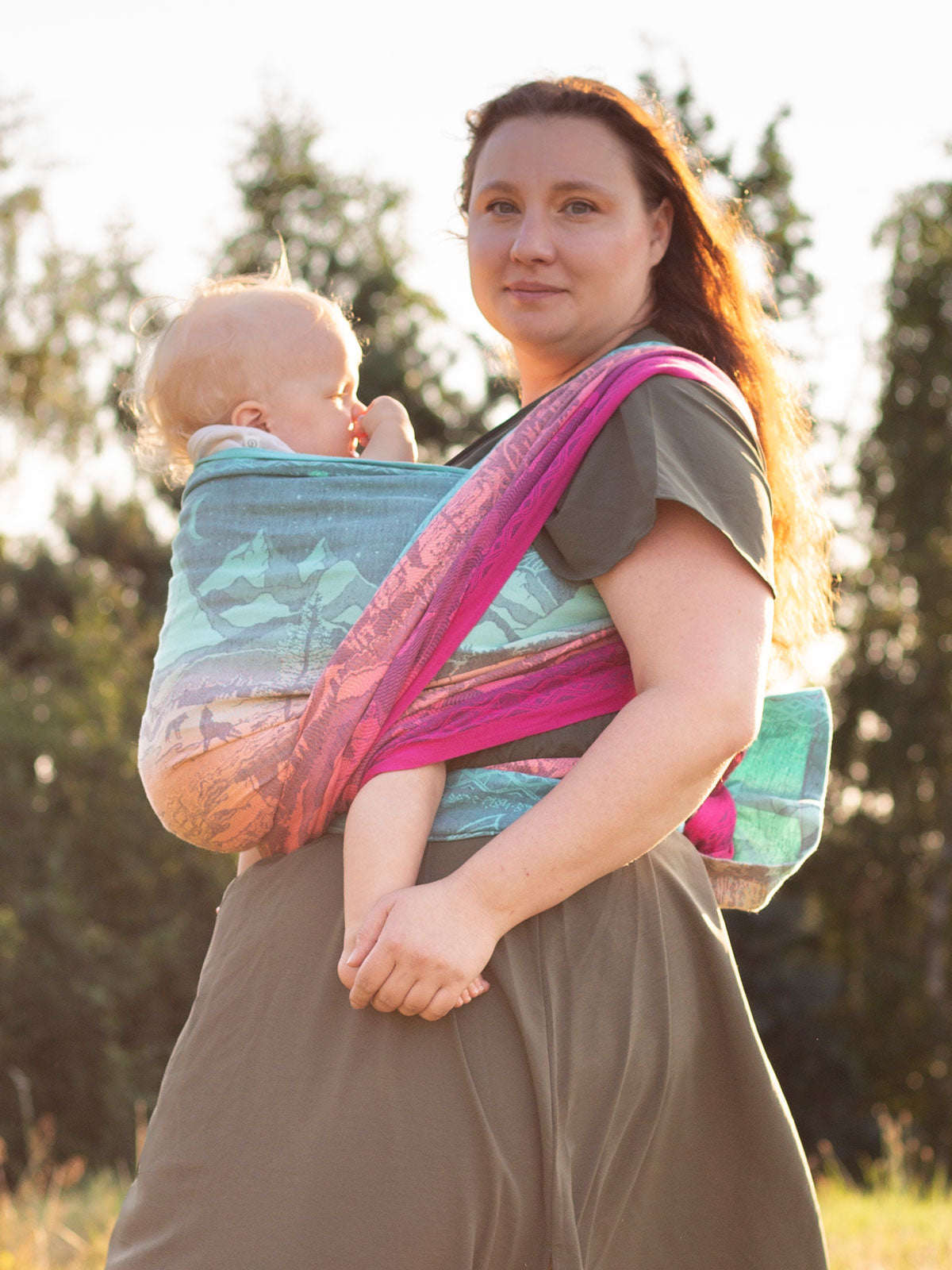 Hobbit Quest into the Sunset Baby Wrap