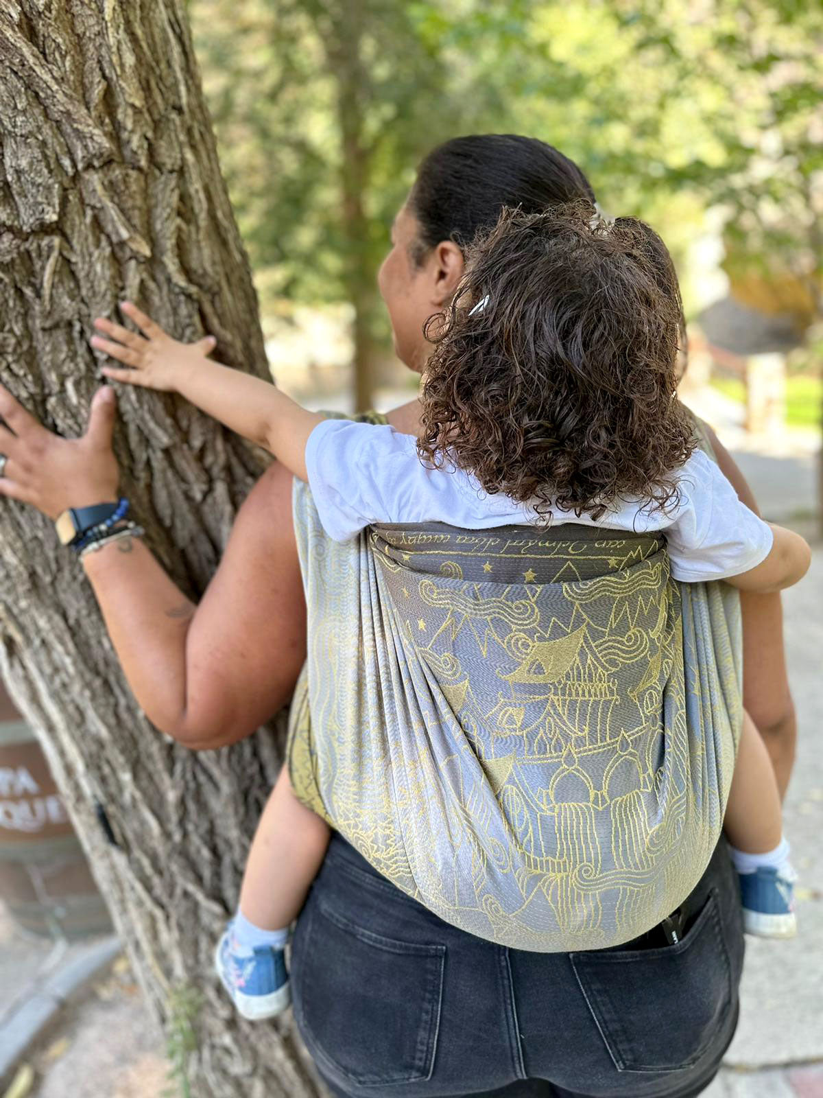 Imladris Argent Baby Wrap Oscha Slings