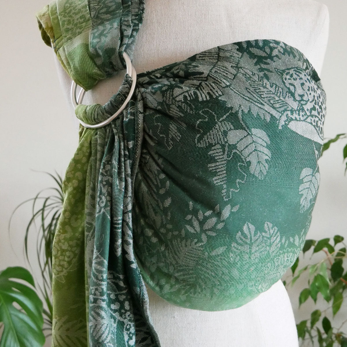 Jungle Through the Glade Ring Sling