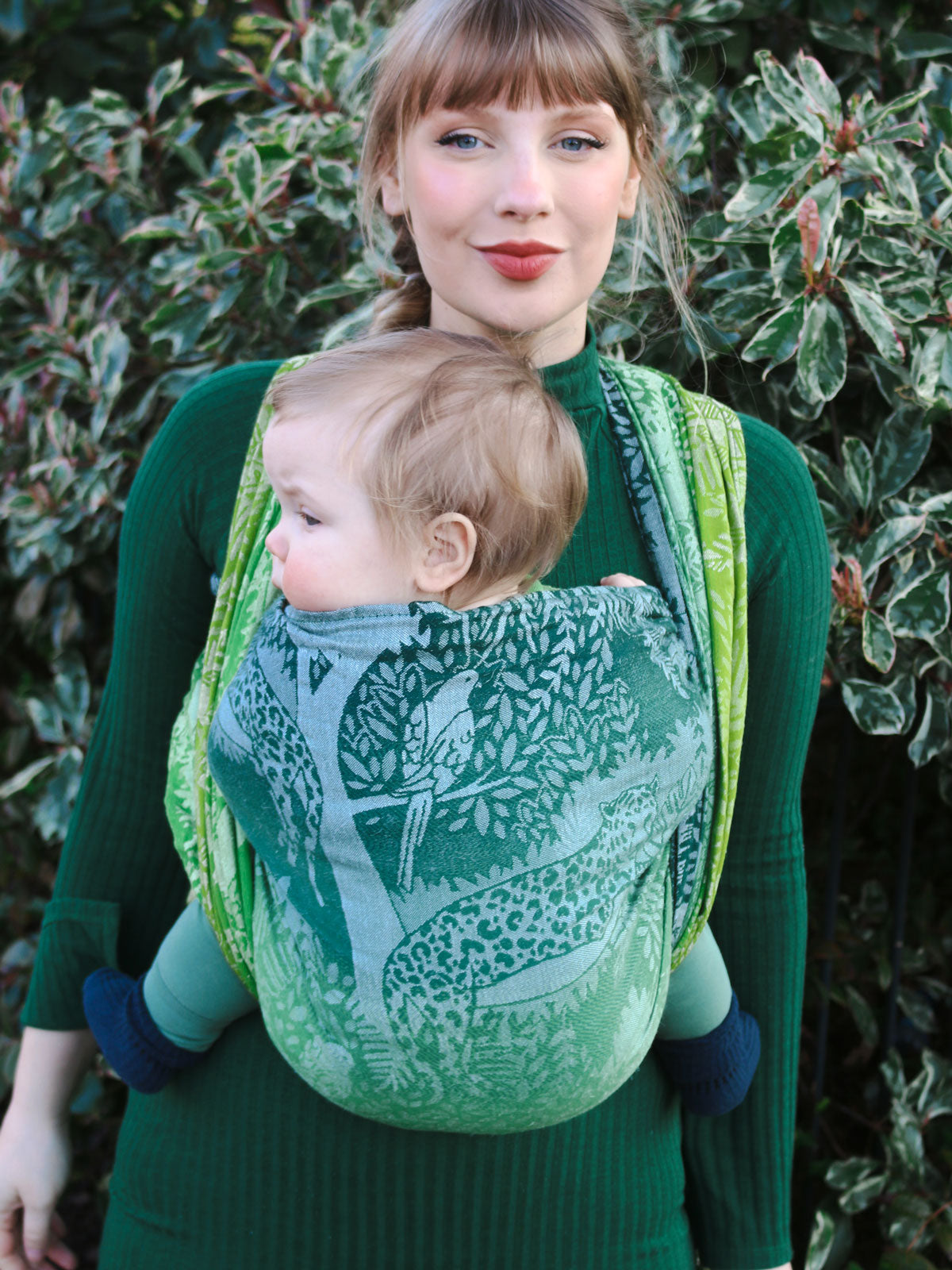 Jungle Through the Glade Baby Wrap - Main Image