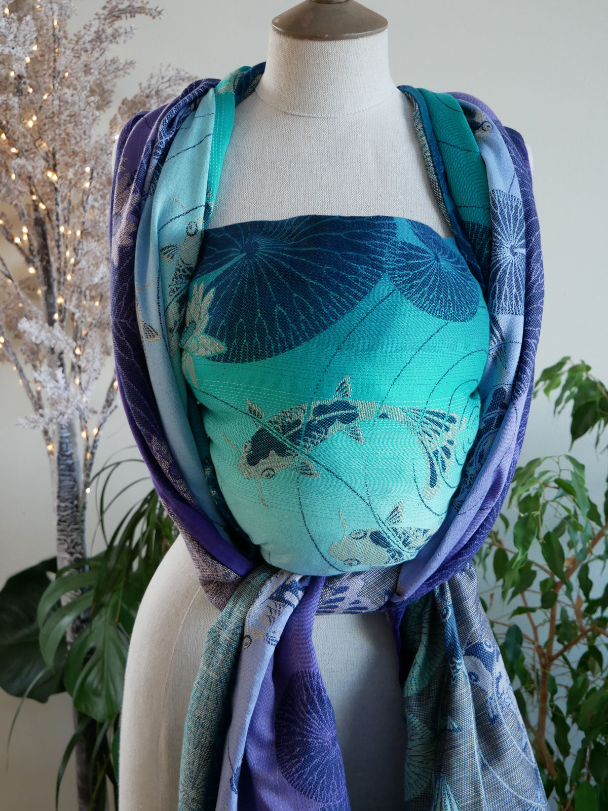 Koi Giverny Baby Wrap