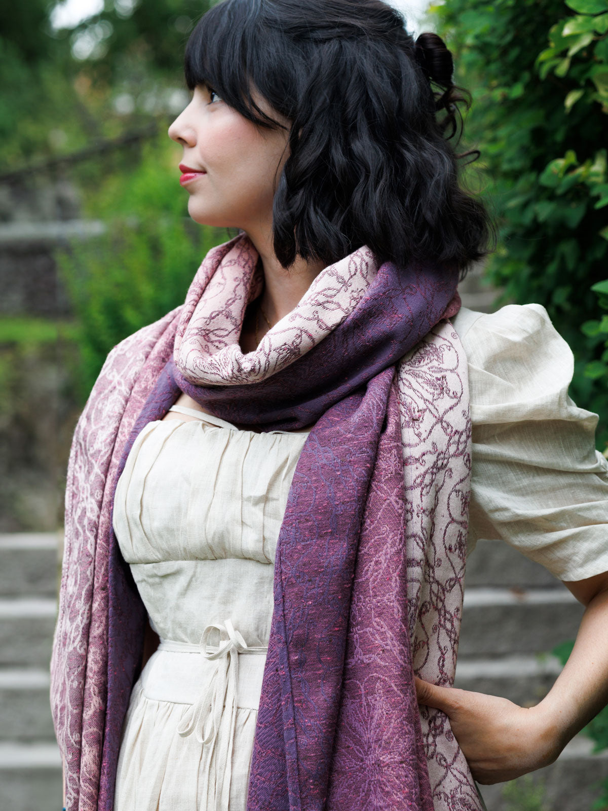 Lothlórien Damask Shawl