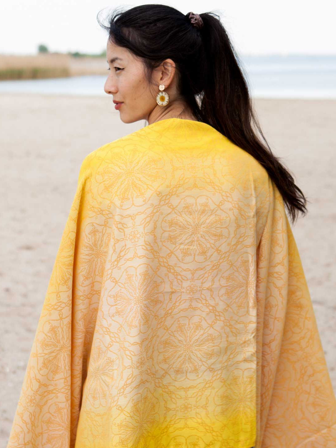 Lothlorien Sunburst Shawl