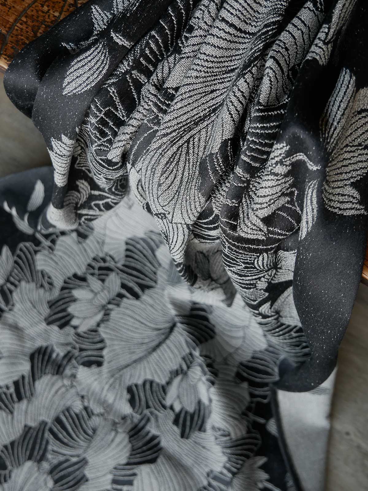 Lotus Frosted Pond Fabric Pieces