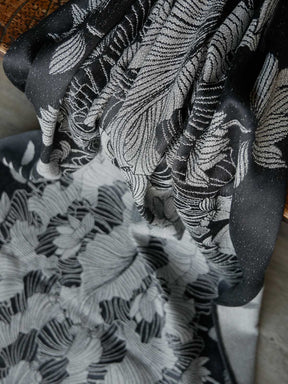 Lotus Frosted Pond Fabric Pieces