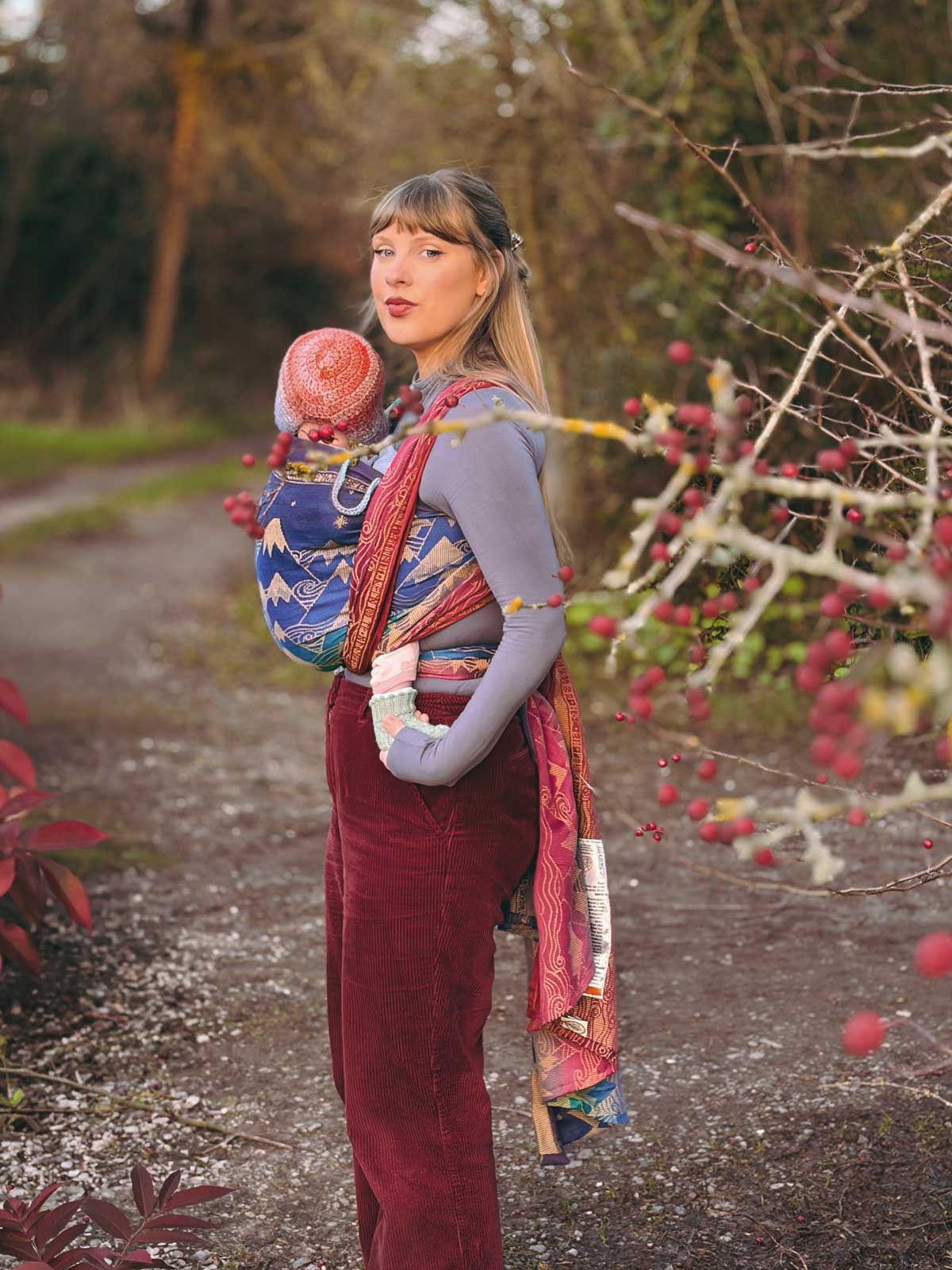 Misty Mountains Hallowed Heights Baby Wrap (Woven Second) [Grade 2]