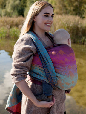 Misty Mountains Road Less Travelled Baby Wrap