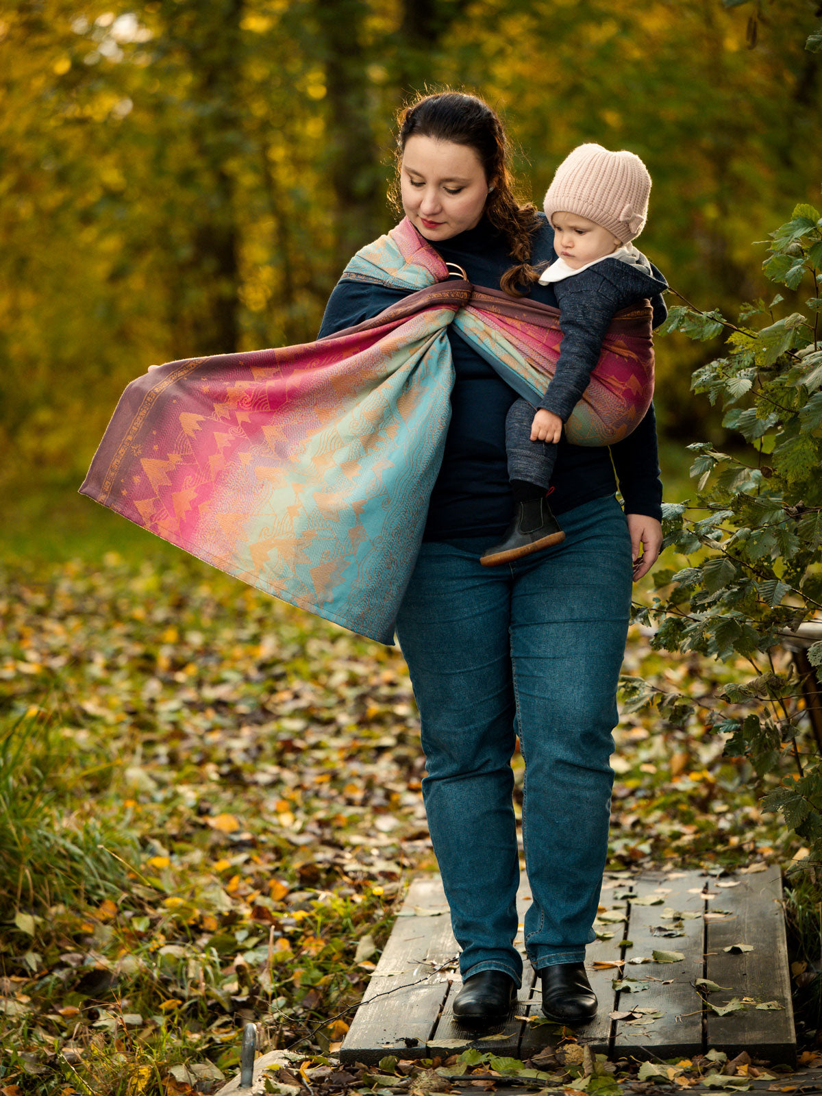 Misty Mountains Road Less Travelled Ring Sling