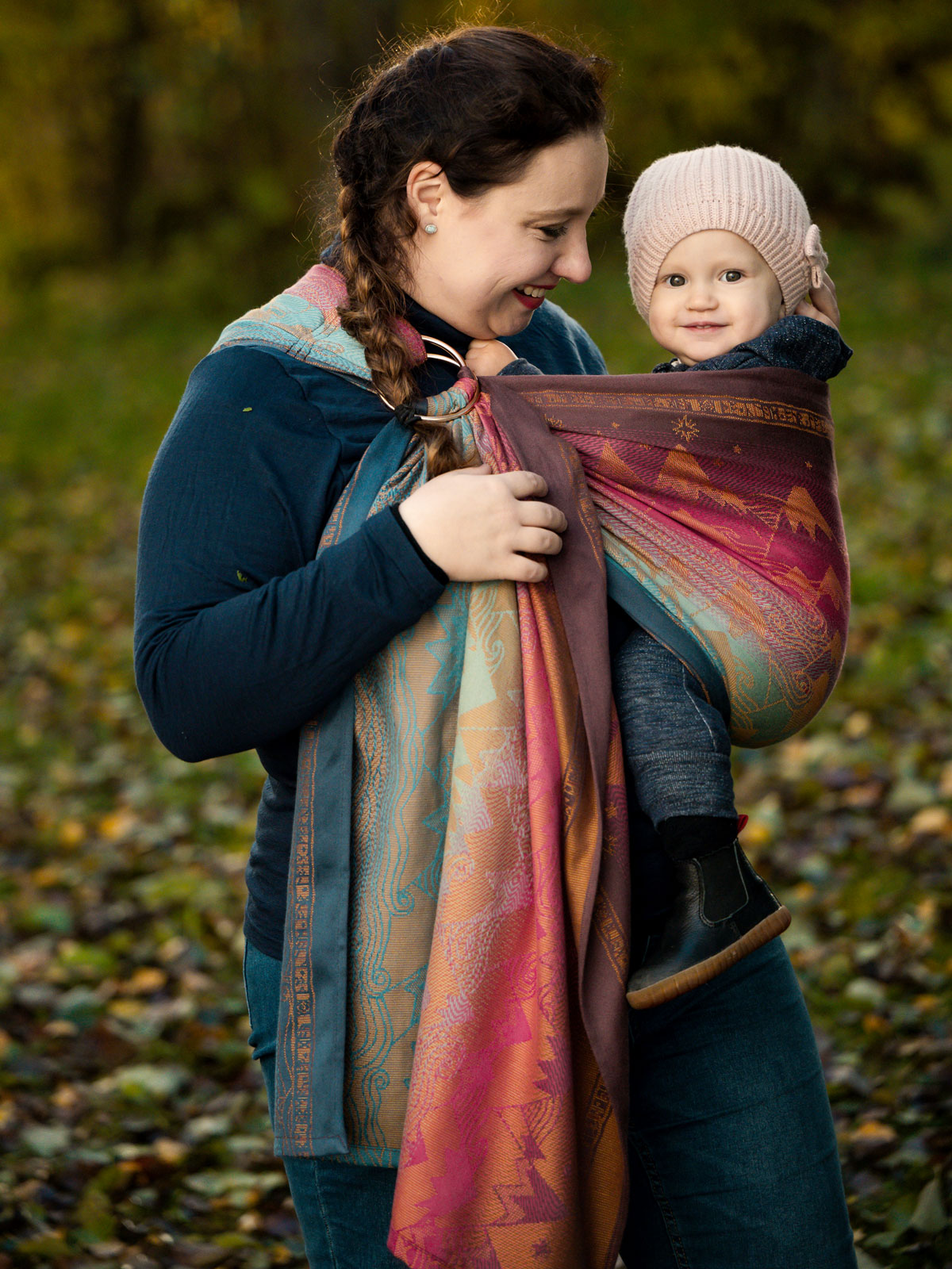 Misty Mountains Road Less Travelled Ring Sling