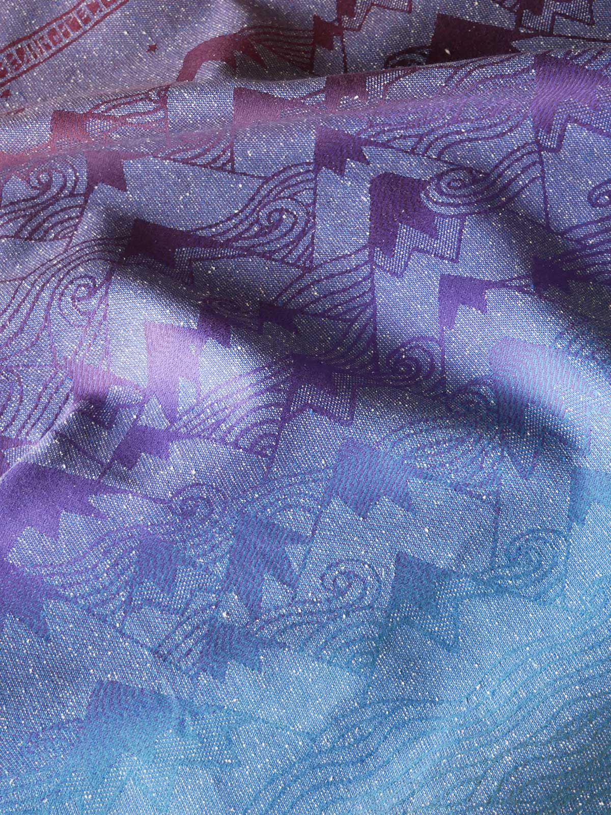 Misty Mountains Reach the Sky Fabric Pieces