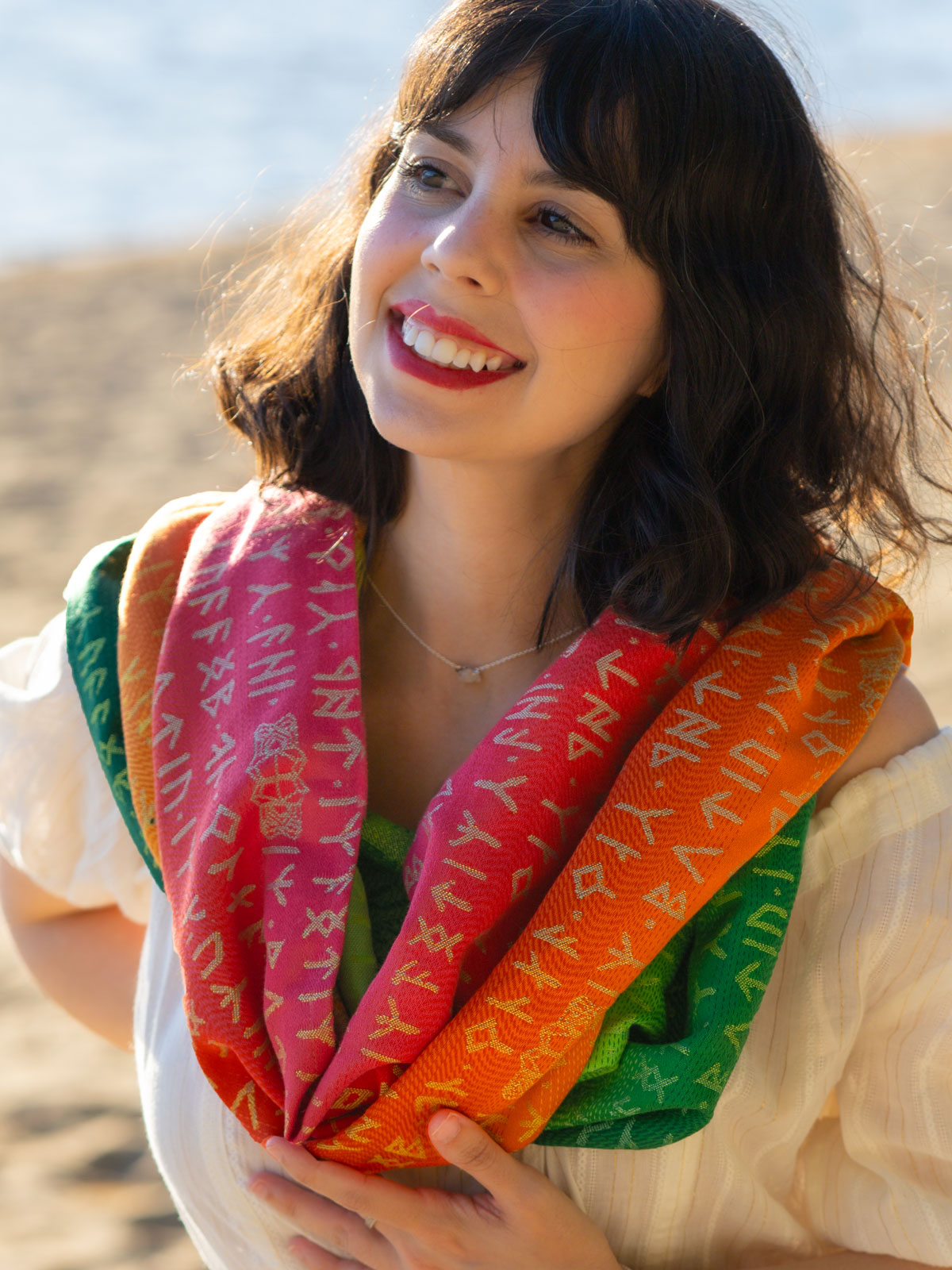 Moria Citrus Shawl