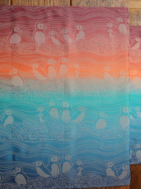 Puffins Farne Islands 1m Fabric Piece [Grade 2]