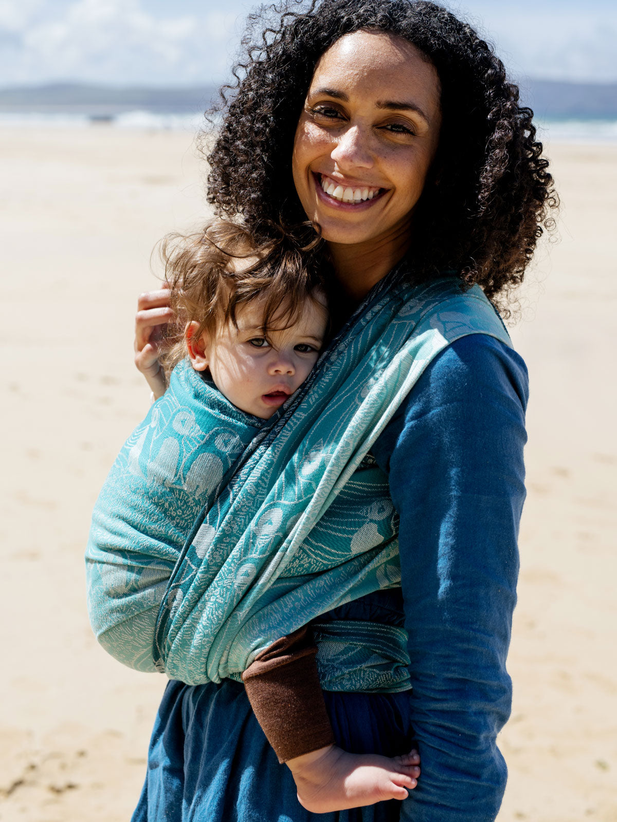Puffins Lundy Baby Wrap