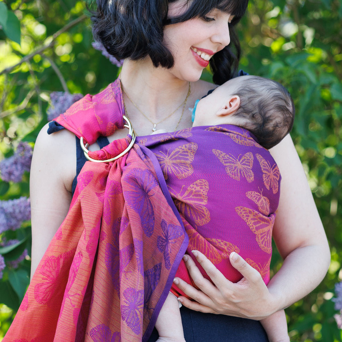 oscha スリング Papillons Flare Ring Sling