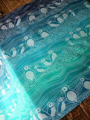 Puffins Hirta Fabric Pieces