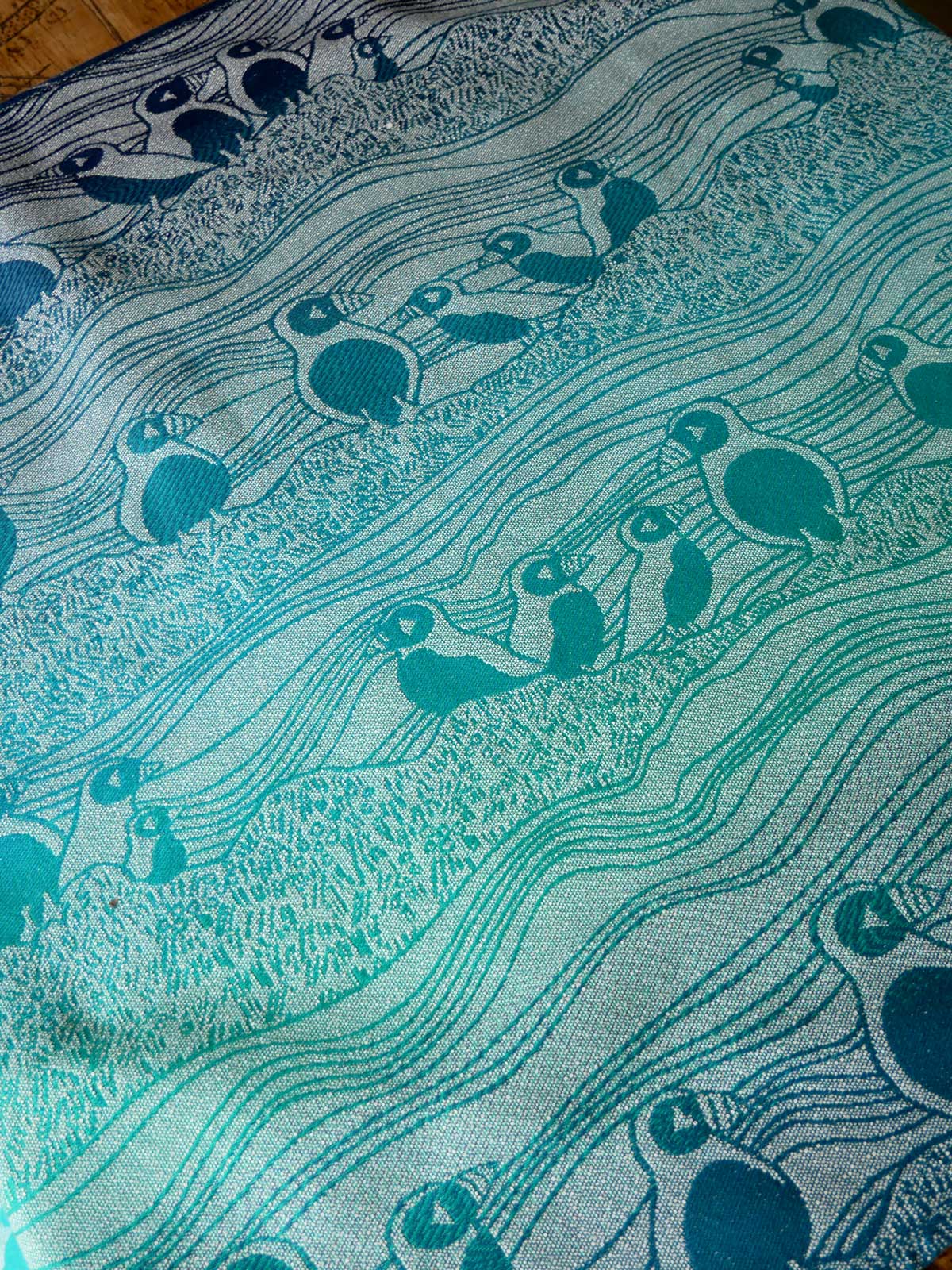 Puffins Hirta Fabric Pieces