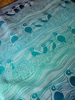 Puffins Hirta Fabric Pieces