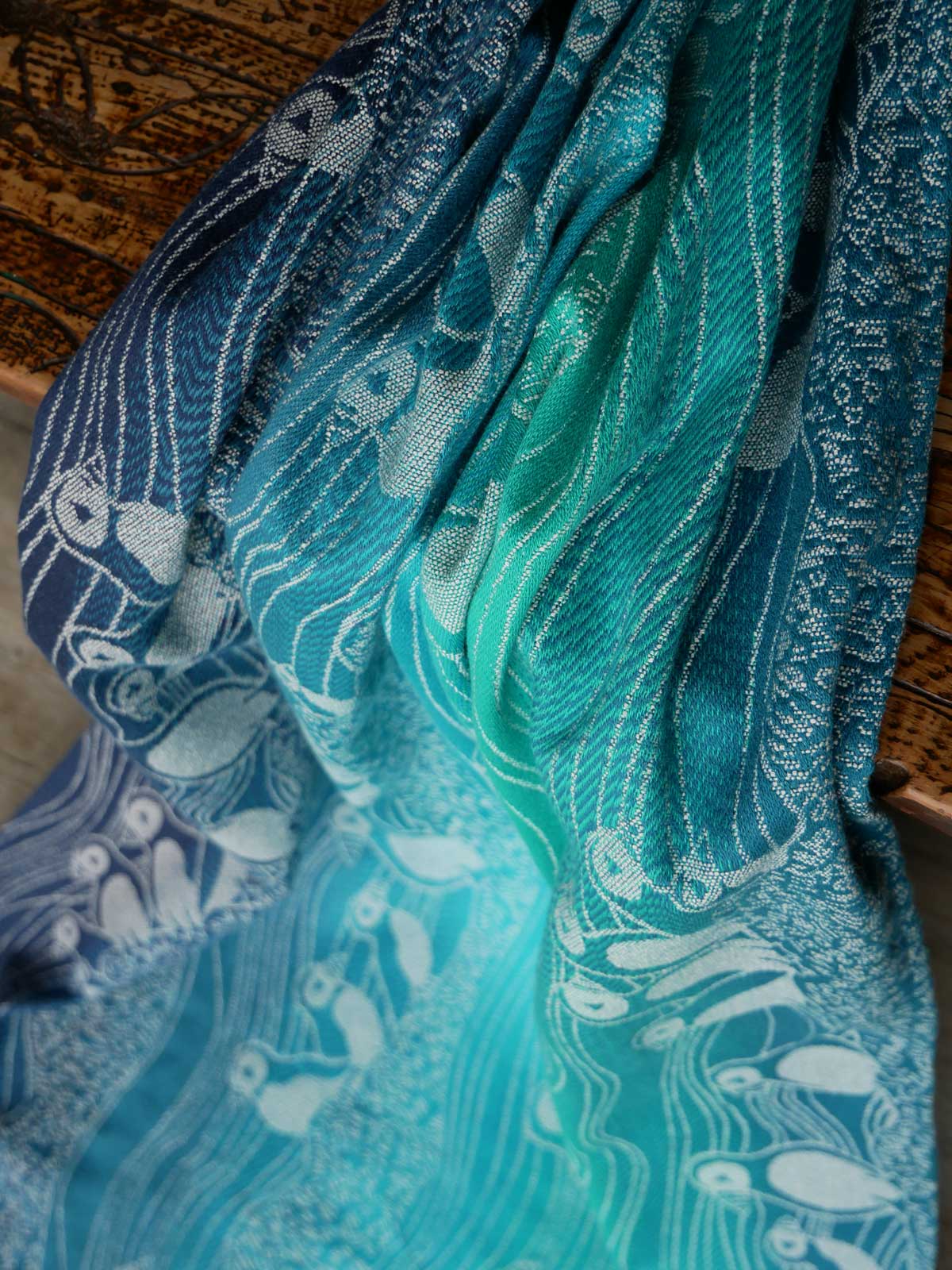 Puffins Hirta Fabric Pieces