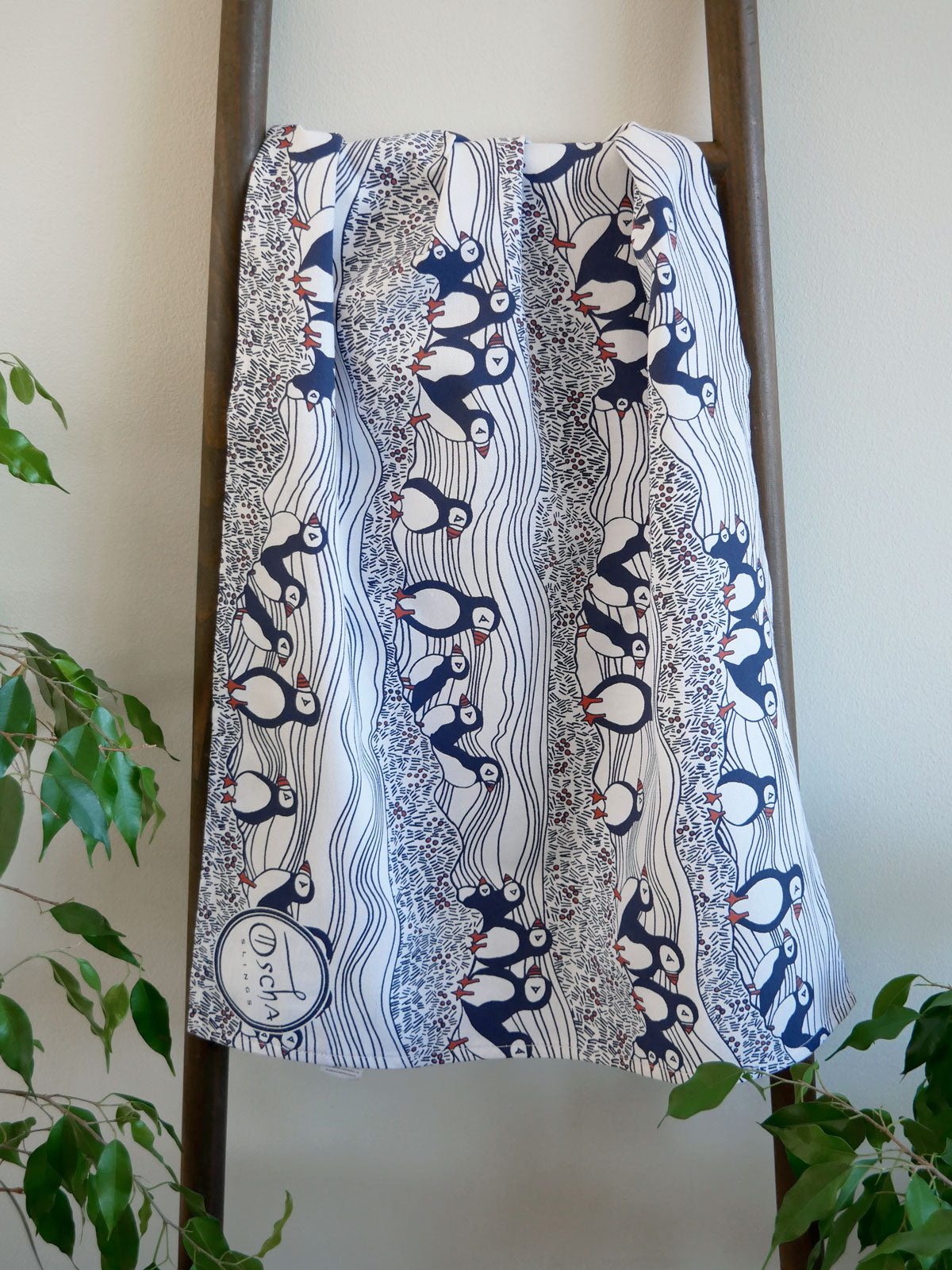 Puffins Tea Towel