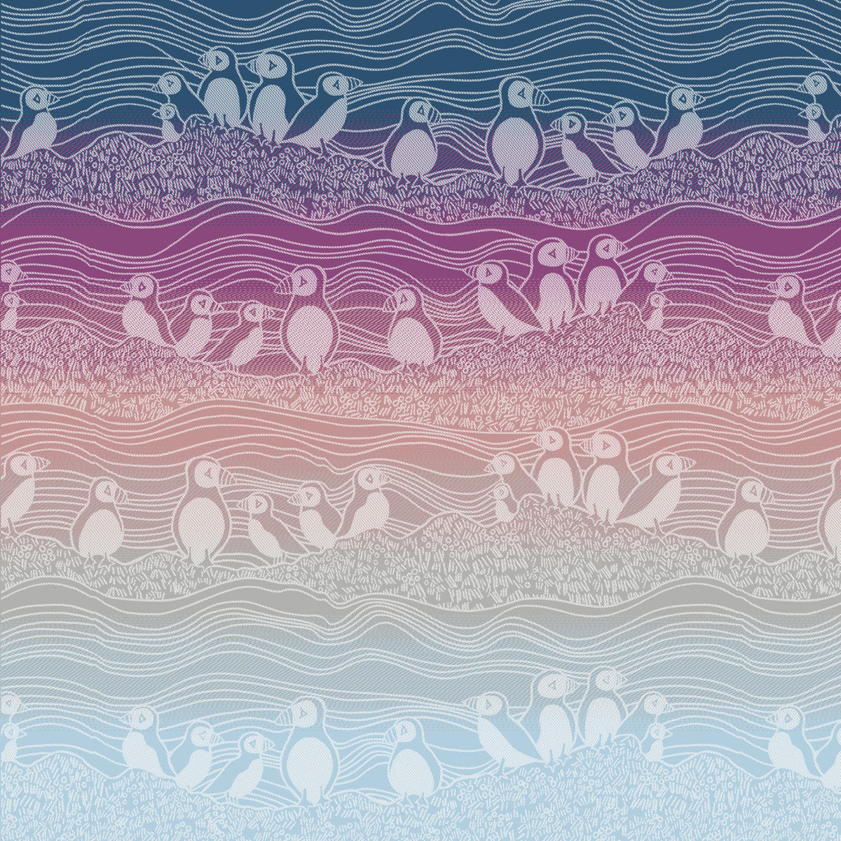 Puffins Kenai Fjords (Woven Second) [Grade 2]