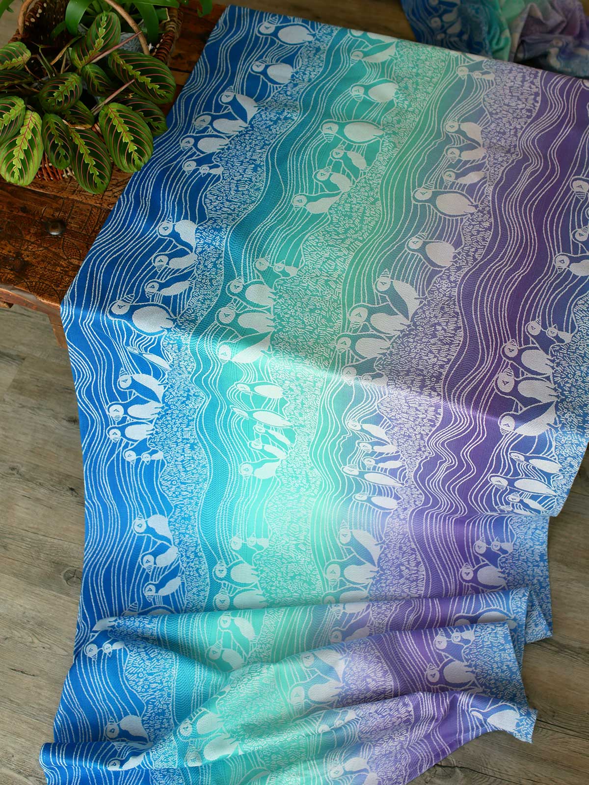 Puffins Waters Edge Baby Wrap