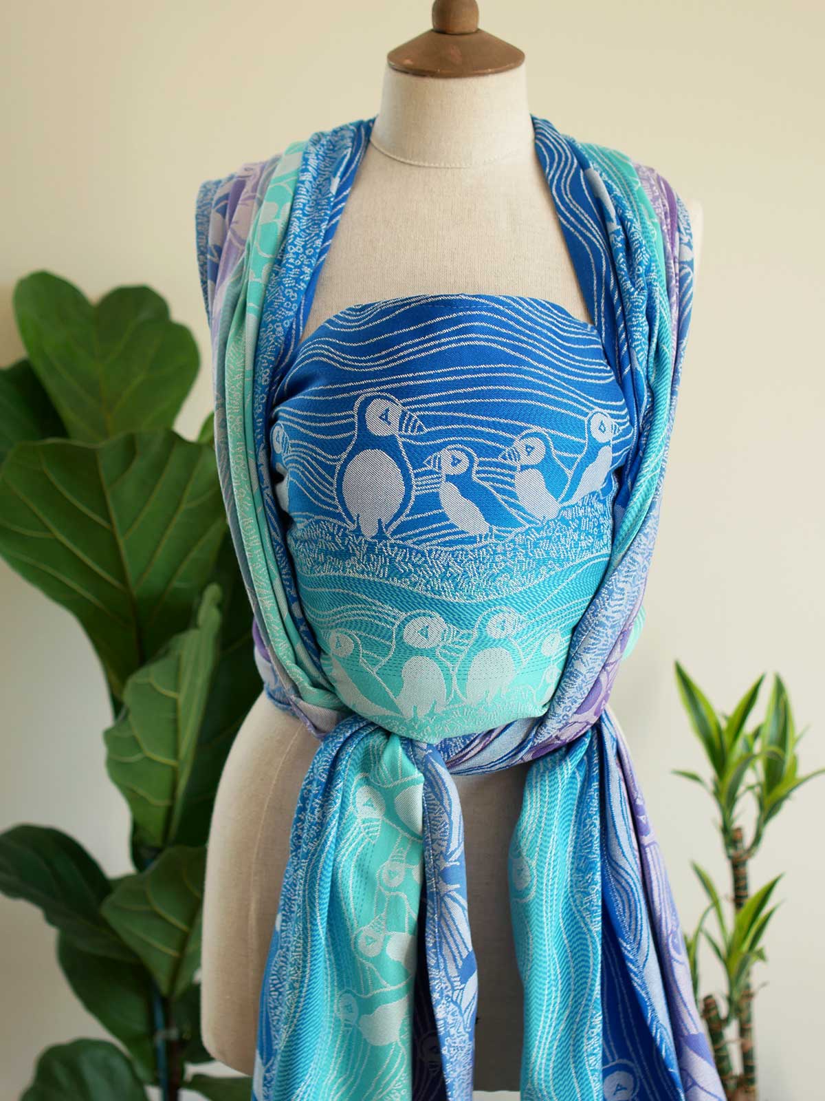 Puffins Waters Edge Baby Wrap