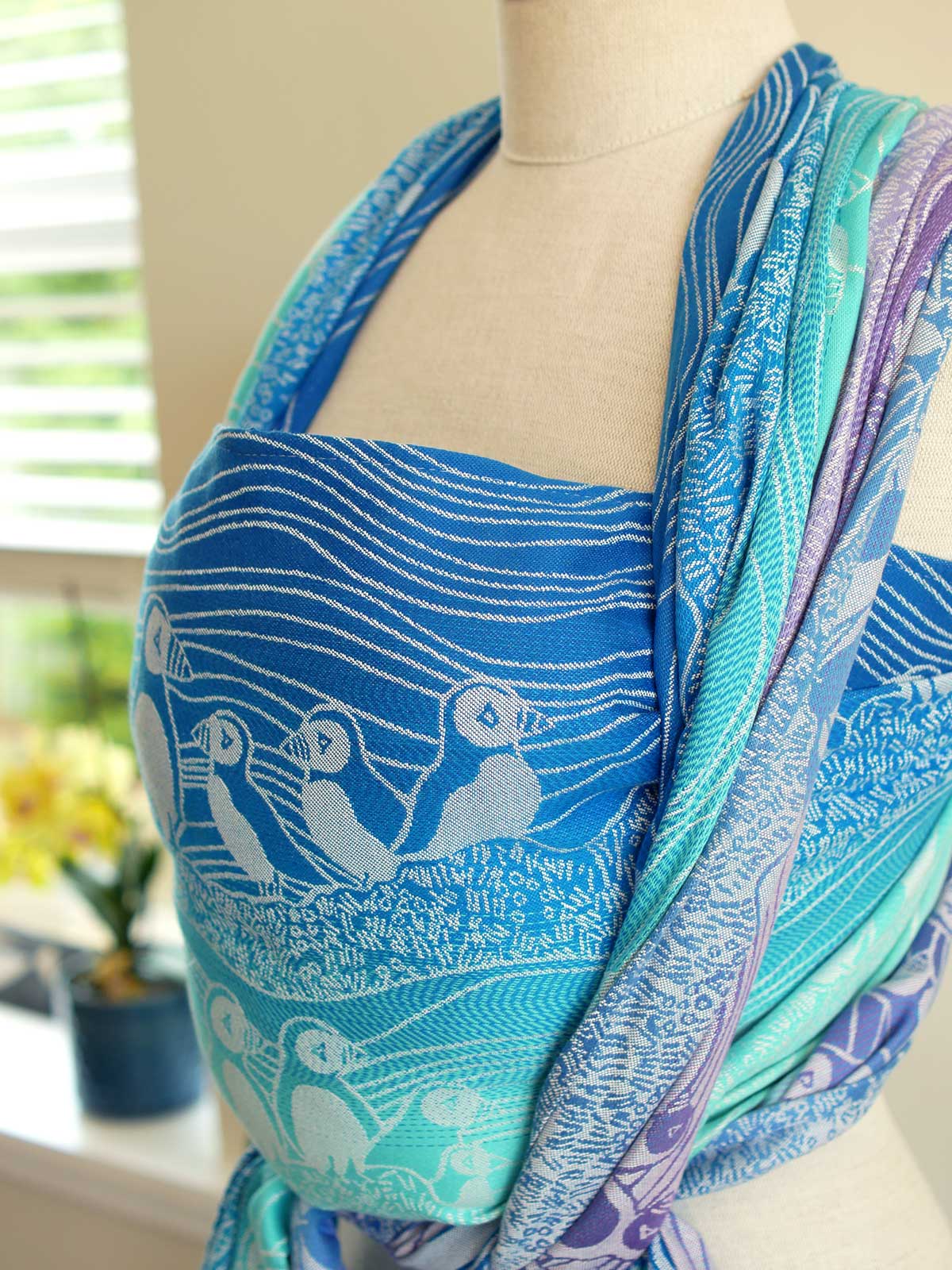 Puffins Waters Edge Baby Wrap