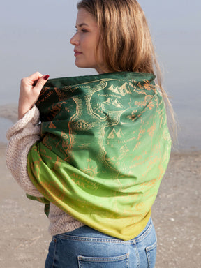 Realm of Middle-earth Petrichor Shawl