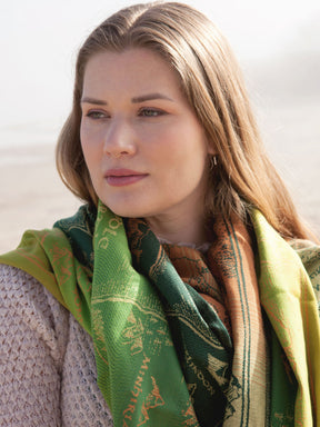 Realm of Middle-earth Petrichor Shawl
