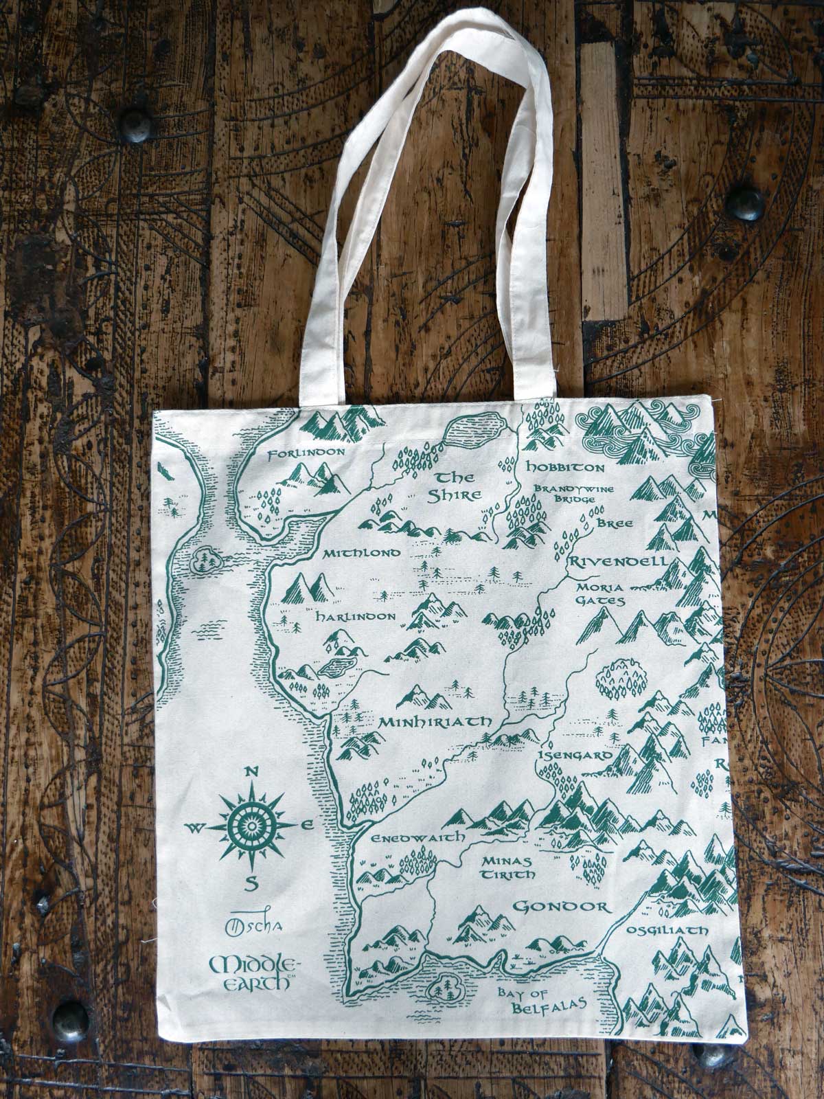 Realm of Middle-earth Tote Bag