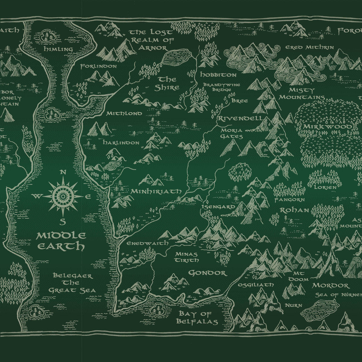 Realm of Middle-earth Old Forest Road (Woven Second) [Grade 3]
