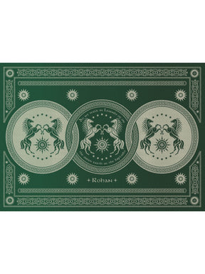 Rohan Green Earth Throw (Woven Second) [Grade 2]