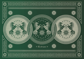 Rohan Green Earth Throw (Woven Second) [Grade 2]
