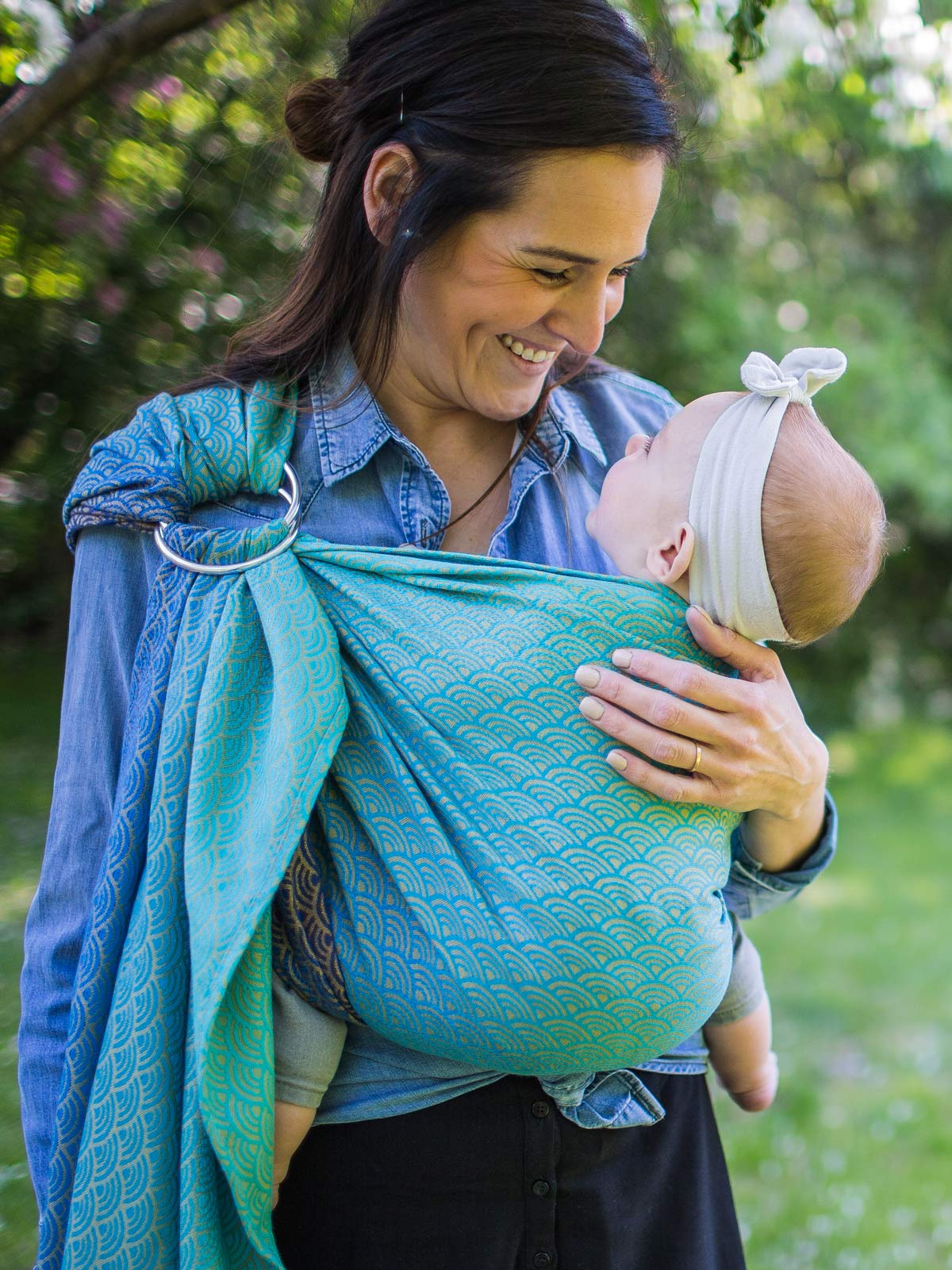 GOCHIKKO Baby Ring Sling Carrier Baby Wrap for Infant, Newborn, Kids and  Toddlers Baby Carrier - Carrier available at reasonable price. | Buy Baby  Care Products in India | Flipkart.com