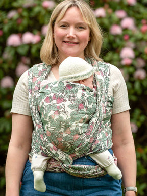 Strawberry Patch Garden Baby Wrap