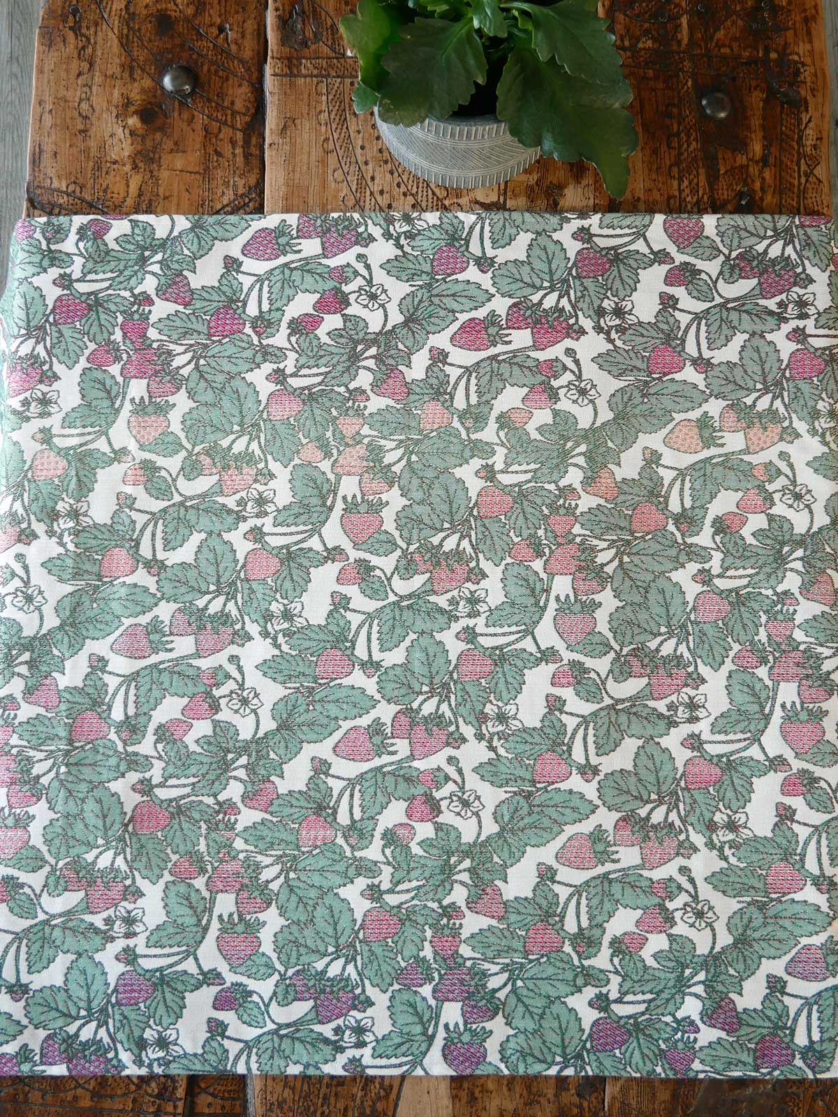 Strawberry Patch Garden Baby Wrap