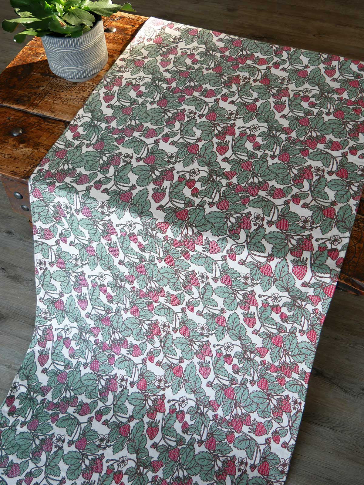 Strawberry Patch Garden Baby Wrap