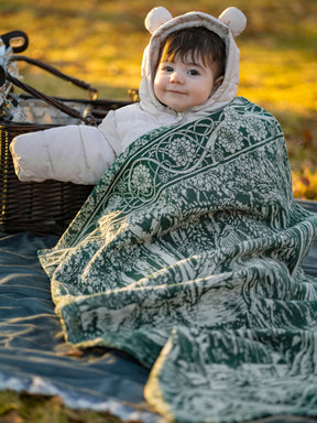 Treebeard Don't be Hasty Brushed Cotton Baby Blanket