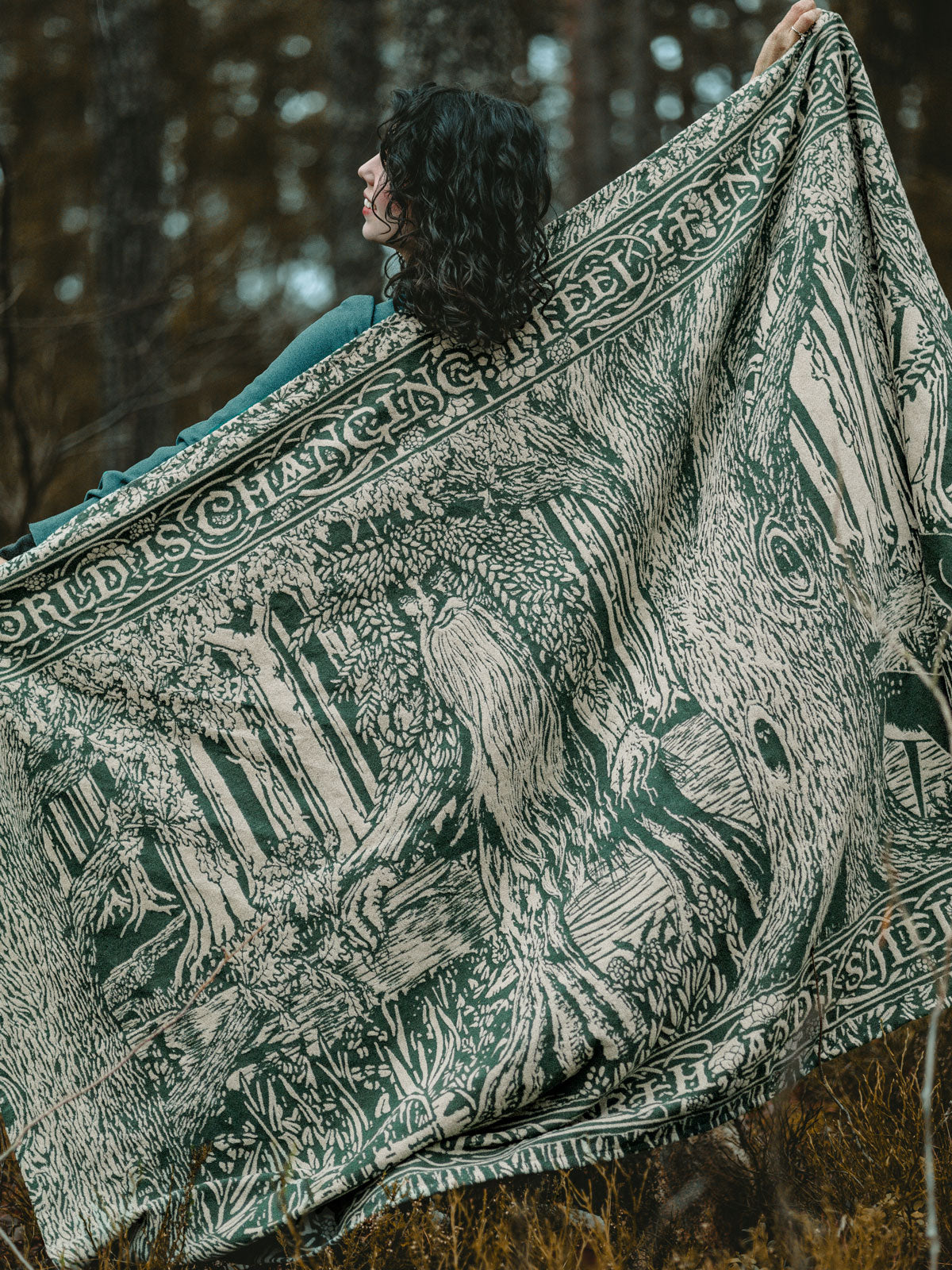 Treebeards Baby Treebeard Don't be Hasty Lightweight Blanket