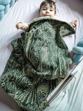 Treebeard Don't be Hasty Brushed Cotton Baby Blanket